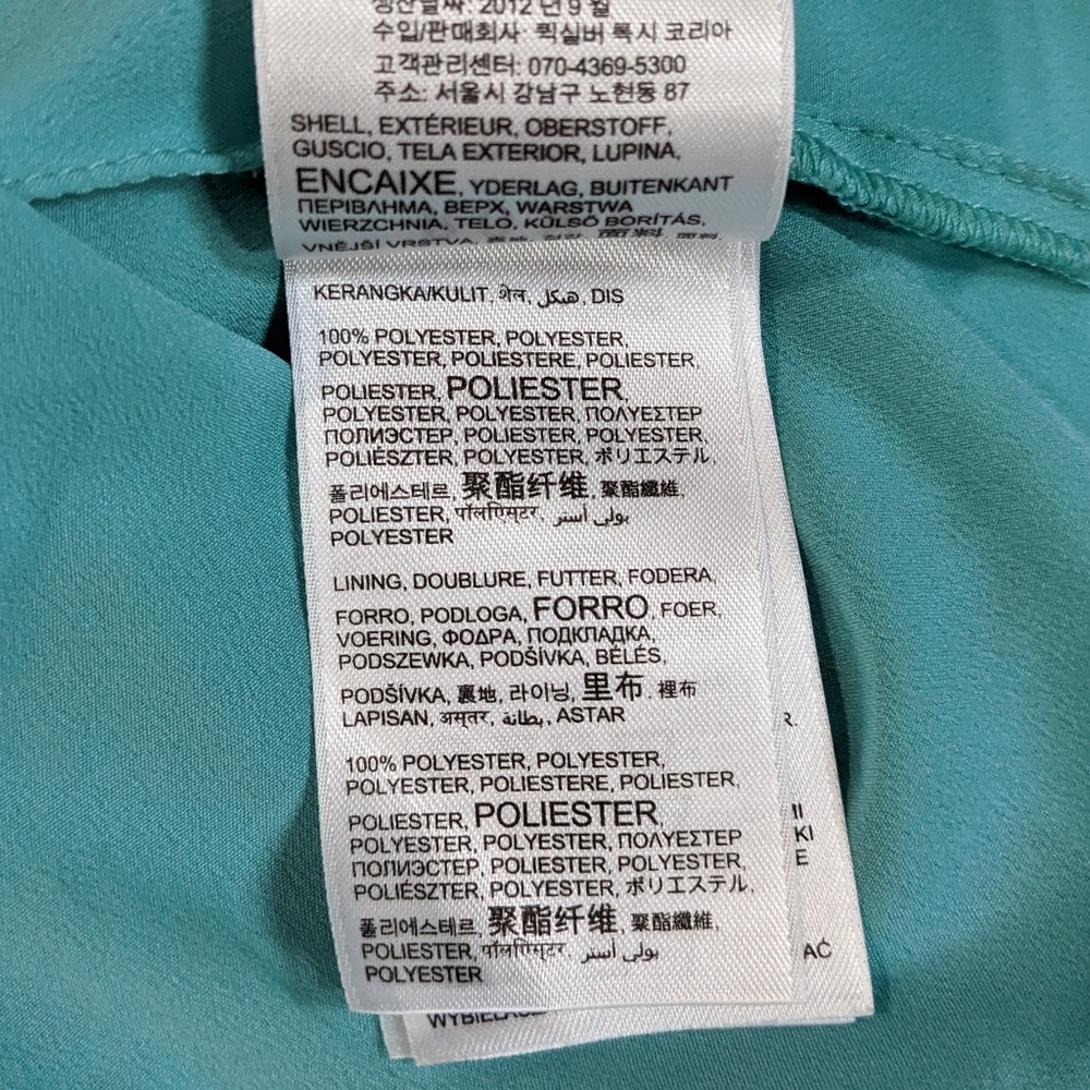 Roxy Solar Eclipse Beachy Blue & Teal Flowy Maxi Dress - Picture 9 of 14